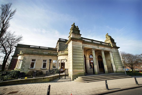 The exterior of the Shipley Art Gallery in Gateshead