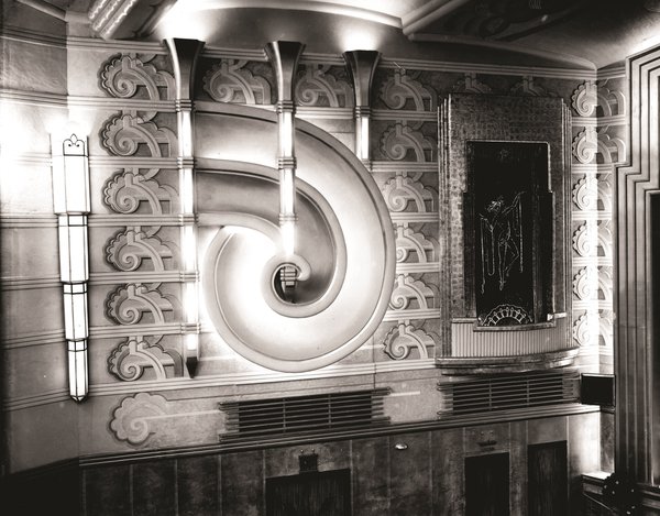 Interior of the Essoldo Cinema on Westgate Road, 1938